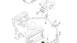 Кронштейн 6166-51-8580 Komatsu