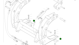 Нож 423-71-H0P47 Komatsu