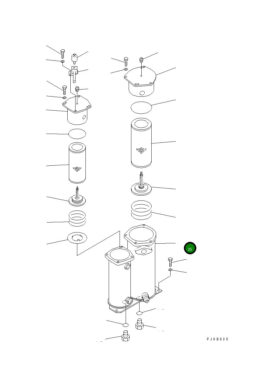Корпус 14X-60-11250 Komatsu