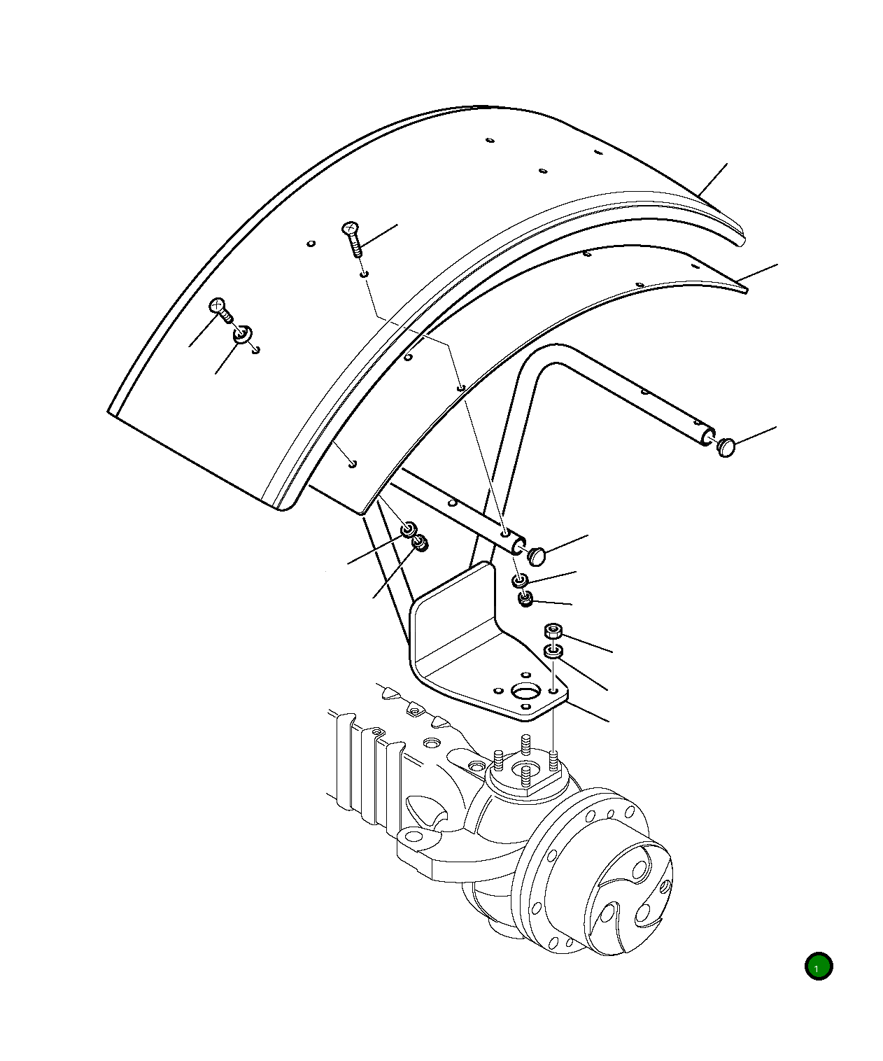 Опора 395-54-11600 Komatsu