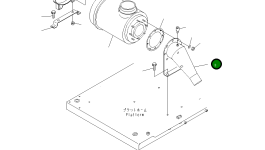 Кронштейн 567-02-72110 Komatsu