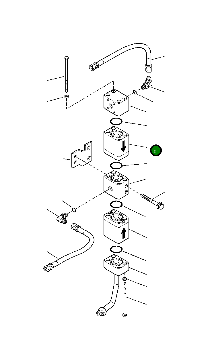 Обратный клапан 419-87-52400 Komatsu