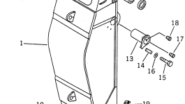 Палец 21T-72-71210 Komatsu