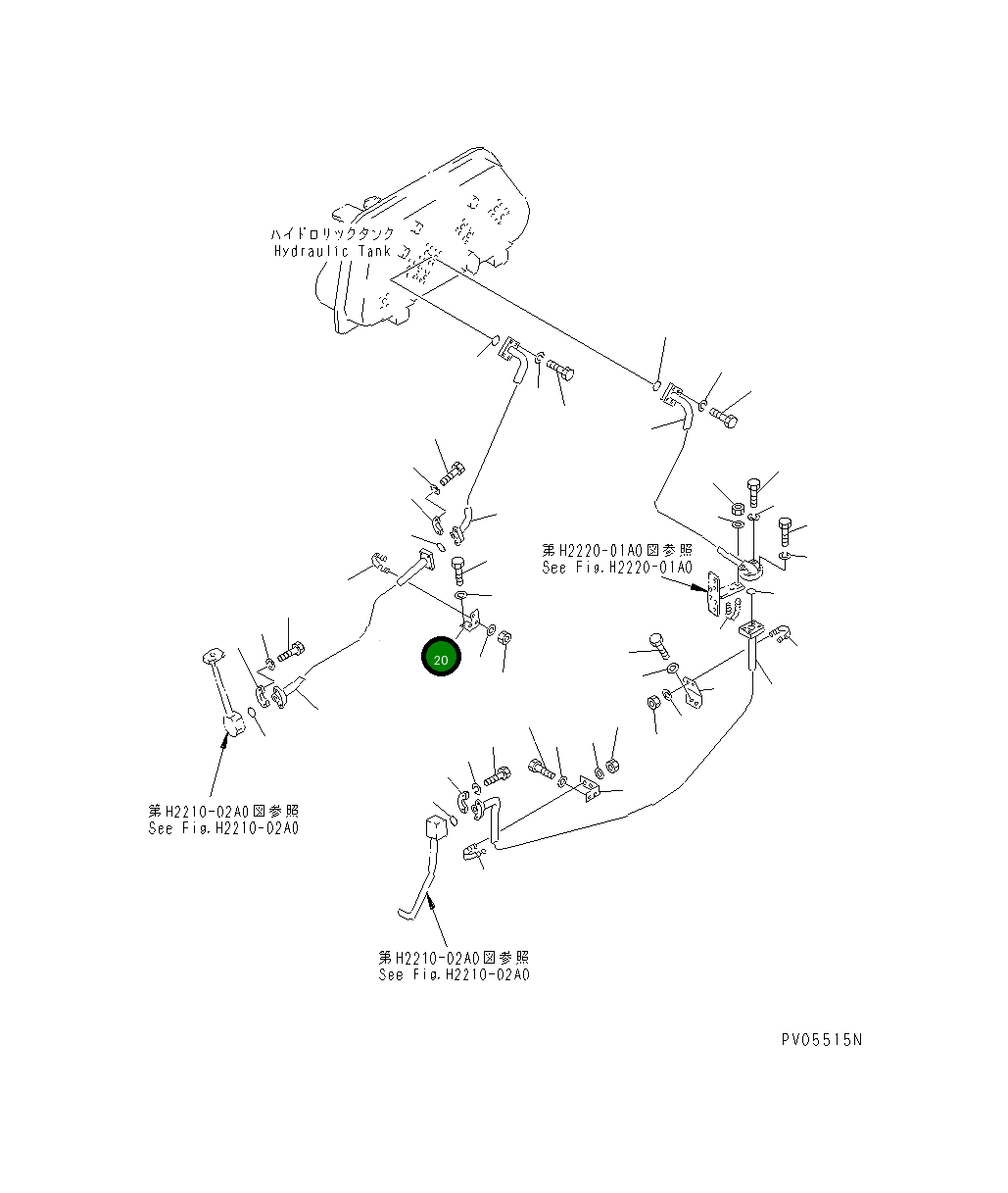 Кронштейн 13F-62-32430 Komatsu