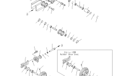 Направляющее колесо YM172422-37100 Komatsu