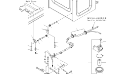 Кронштейн 8240-04-1150 Komatsu