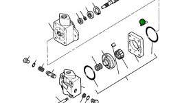 Палец 22 343 R1 Komatsu
