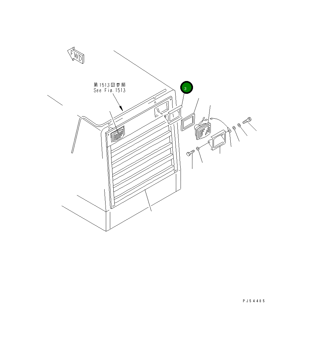 Кронштейн 235-06-35980 Komatsu