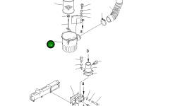 Корпус 6144-85-7310 Komatsu