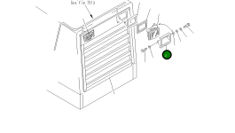 Кронштейн 235-06-35970 Komatsu