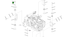 Кронштейн 4A1-01-21131 Komatsu