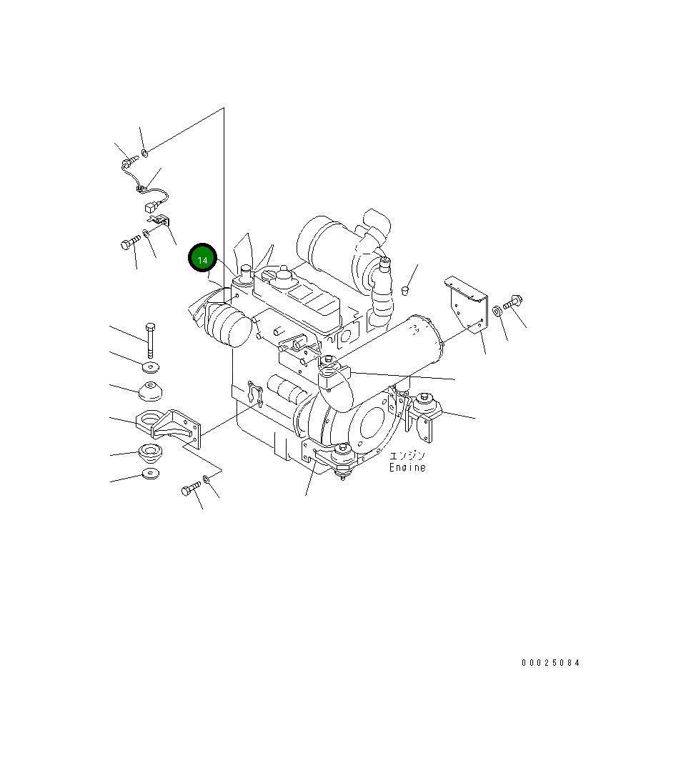 Кронштейн 21X-01-31120 Komatsu