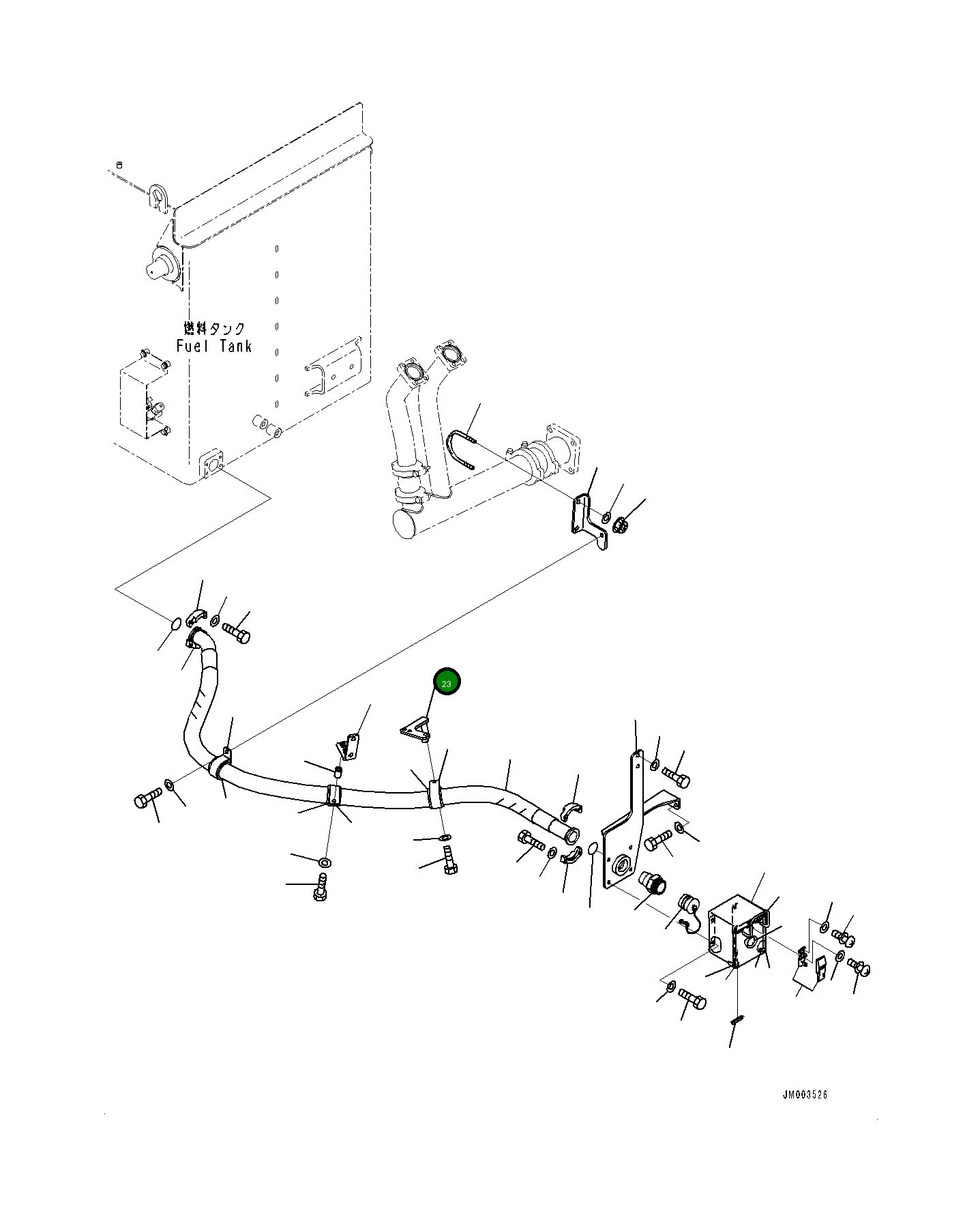 Кронштейн 561-98-88190 Komatsu