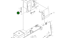 Кронштейн 195-54-77410 Komatsu