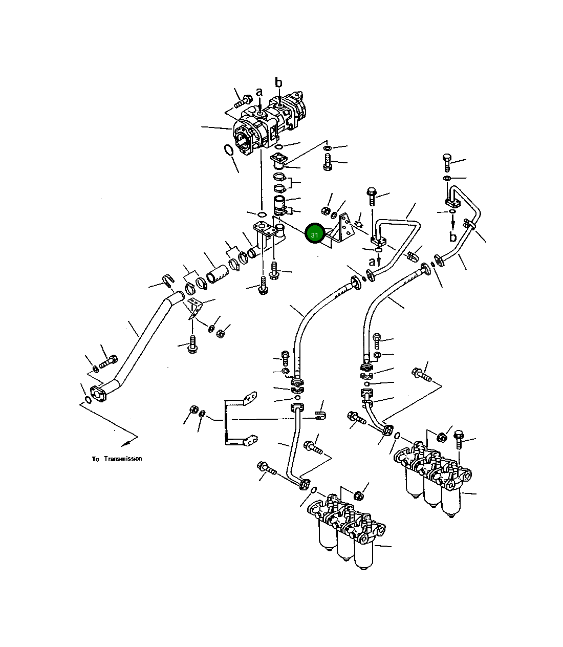 Кронштейн 427-16-11381 Komatsu