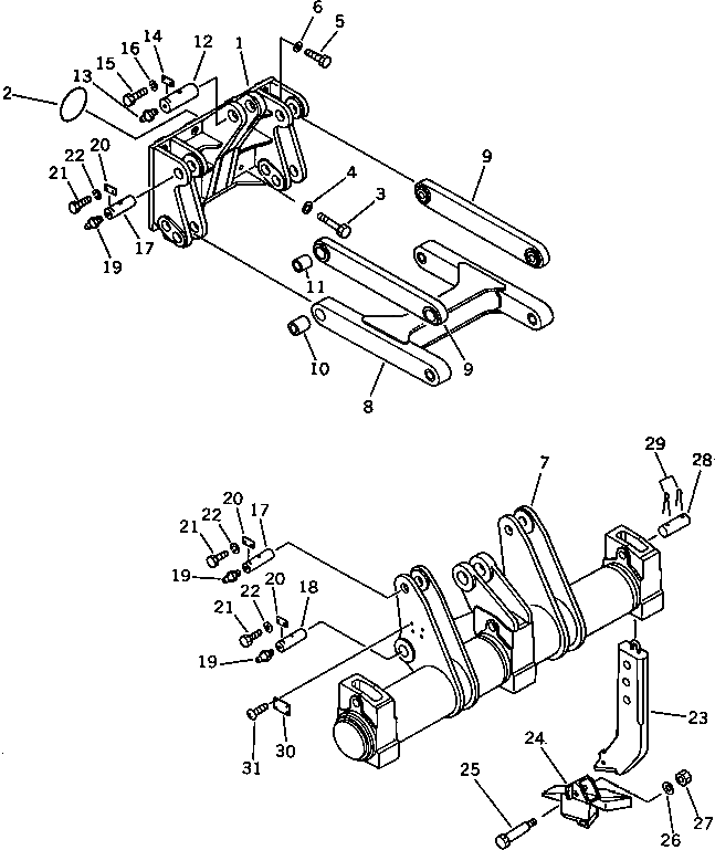 Точка 144-78-11710 Komatsu