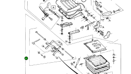 Основание в сборе 772 037 73 Komatsu