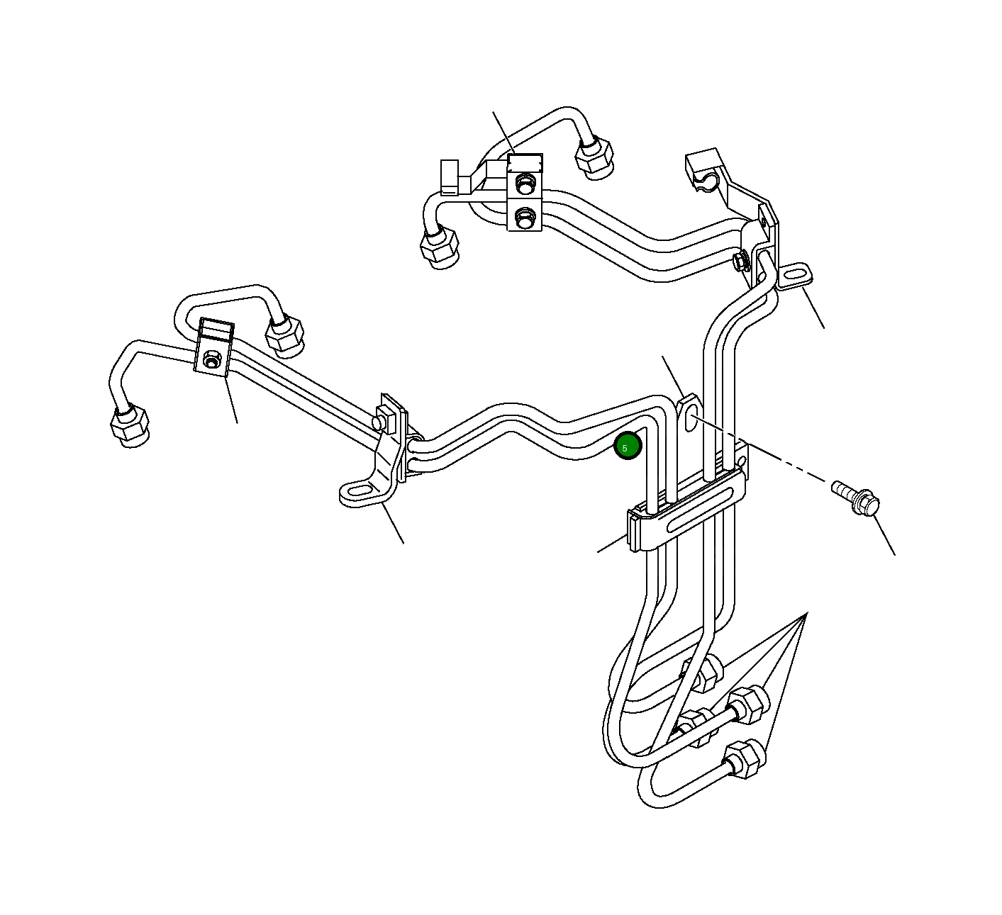 Кронштейн EA504074561 Komatsu