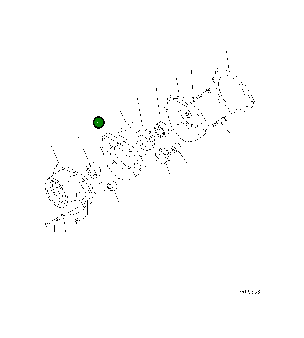 Корпус 113-15-24820 Komatsu