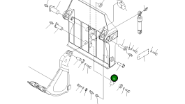 Палец 21N-72-34250 Komatsu