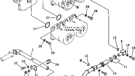 Трубка 209-62-31530 Komatsu