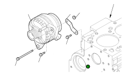 Кронштейн EA504244292 Komatsu