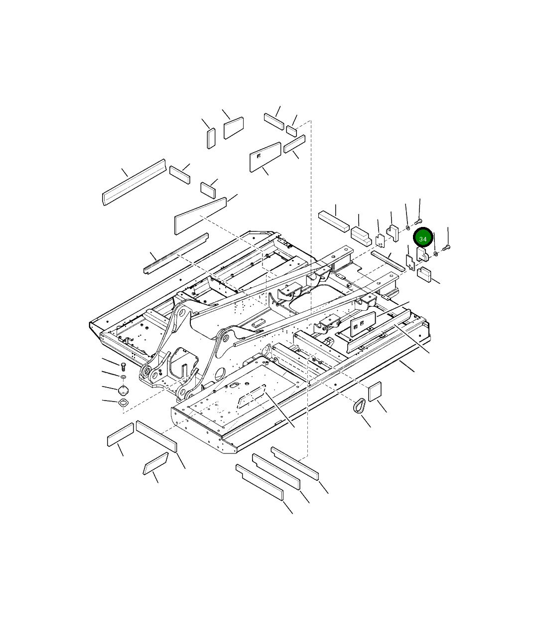 Лист 207-46-44510 Komatsu