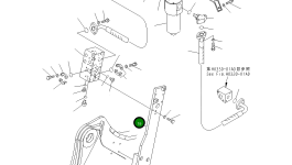 Кронштейн 22S-62-81160 Komatsu