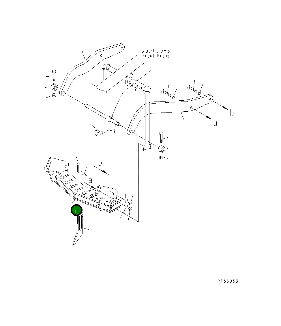 Корпус 23E-71-11510 Komatsu