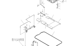 Капот 20J-54-10650 Komatsu