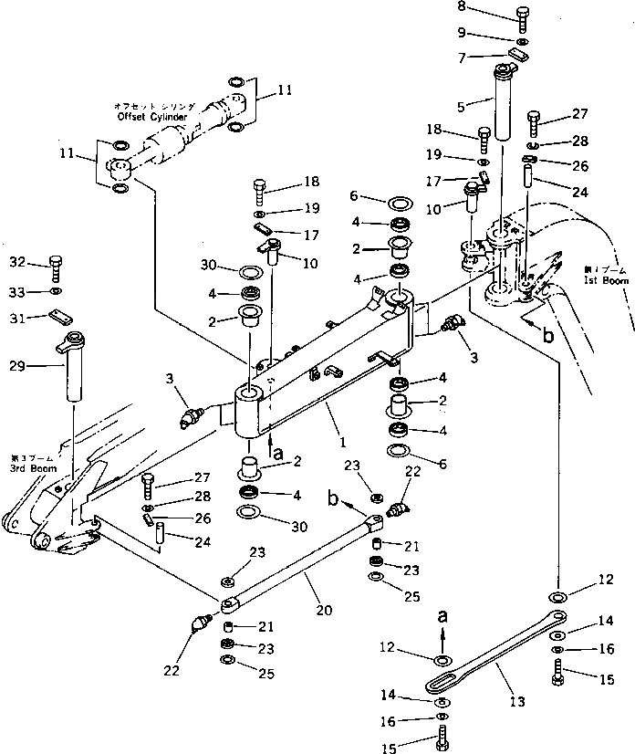 Палец 21W-70-11191 Komatsu