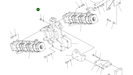 Кронштейн 6263-61-7540 Komatsu