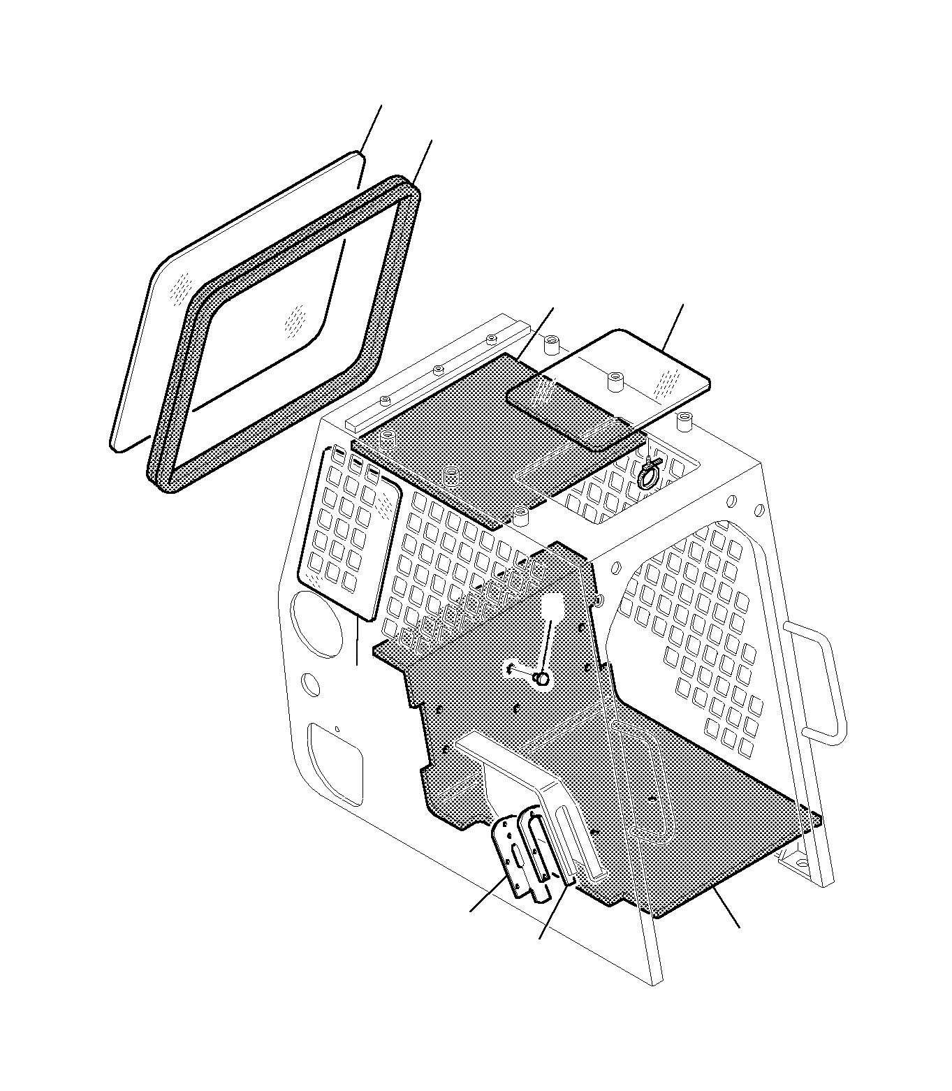 Прокладка 332214608 Komatsu