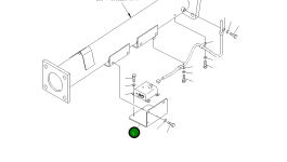 Кронштейн 569-06-88460 Komatsu