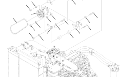 Кронштейн 4A1-979-2271 Komatsu