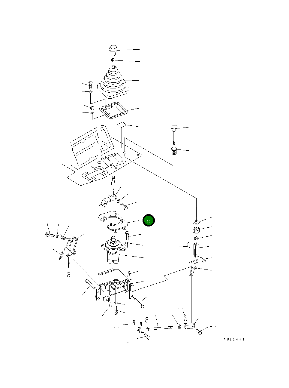 Кронштейн 175-78-73441 Komatsu