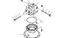 Корпус 706-7K-71110 Komatsu