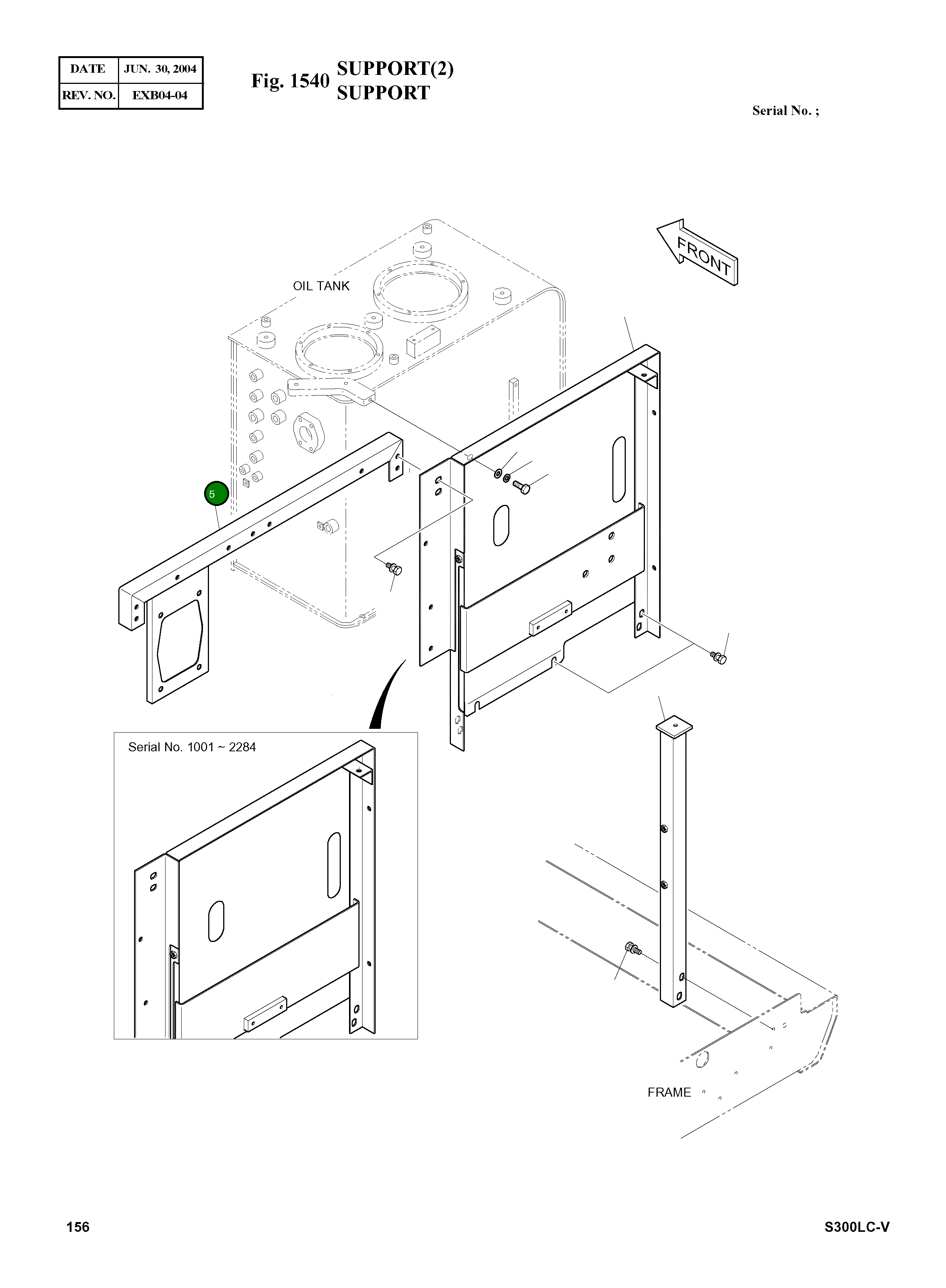 Опора 195-01462A Komatsu