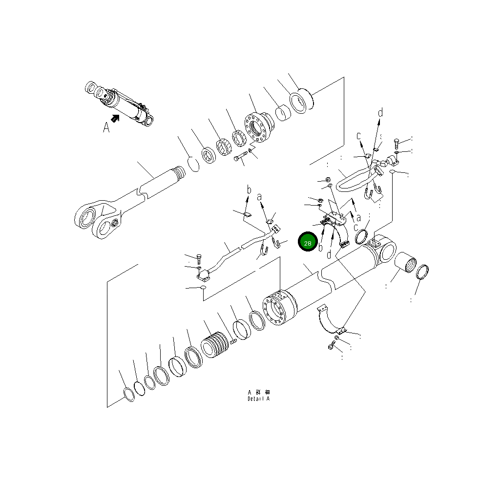 Кронштейн 707-88-28170 Komatsu