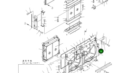 Лист 21T-03-64540 Komatsu