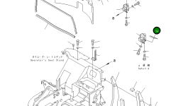 Кронштейн 21X-54-32690 Komatsu