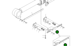 Кронштейн 425-43-39222 Komatsu