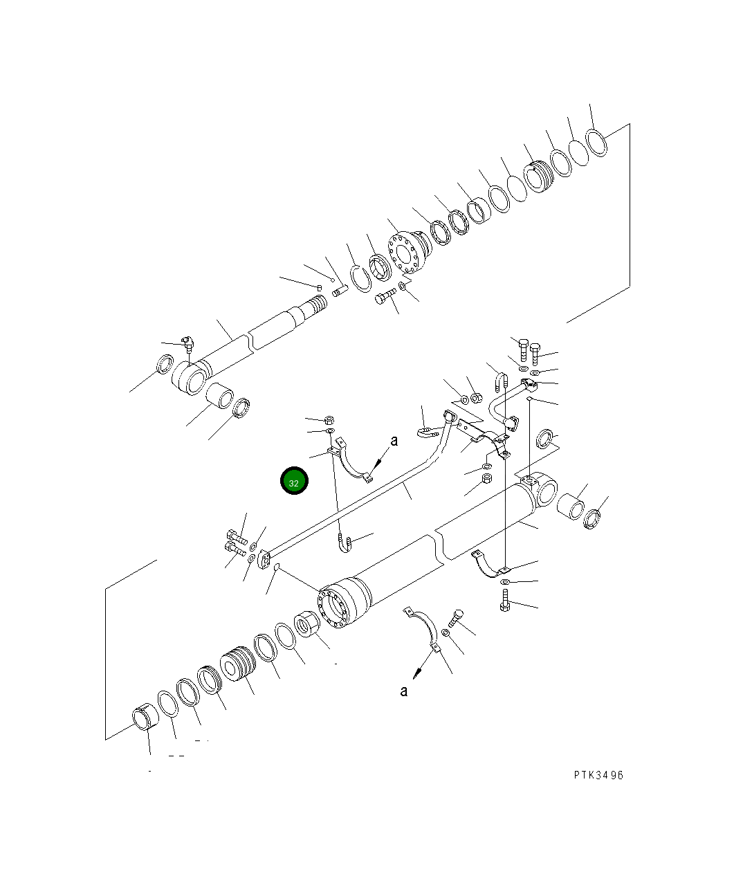 Кронштейн 707-88-95861 Komatsu