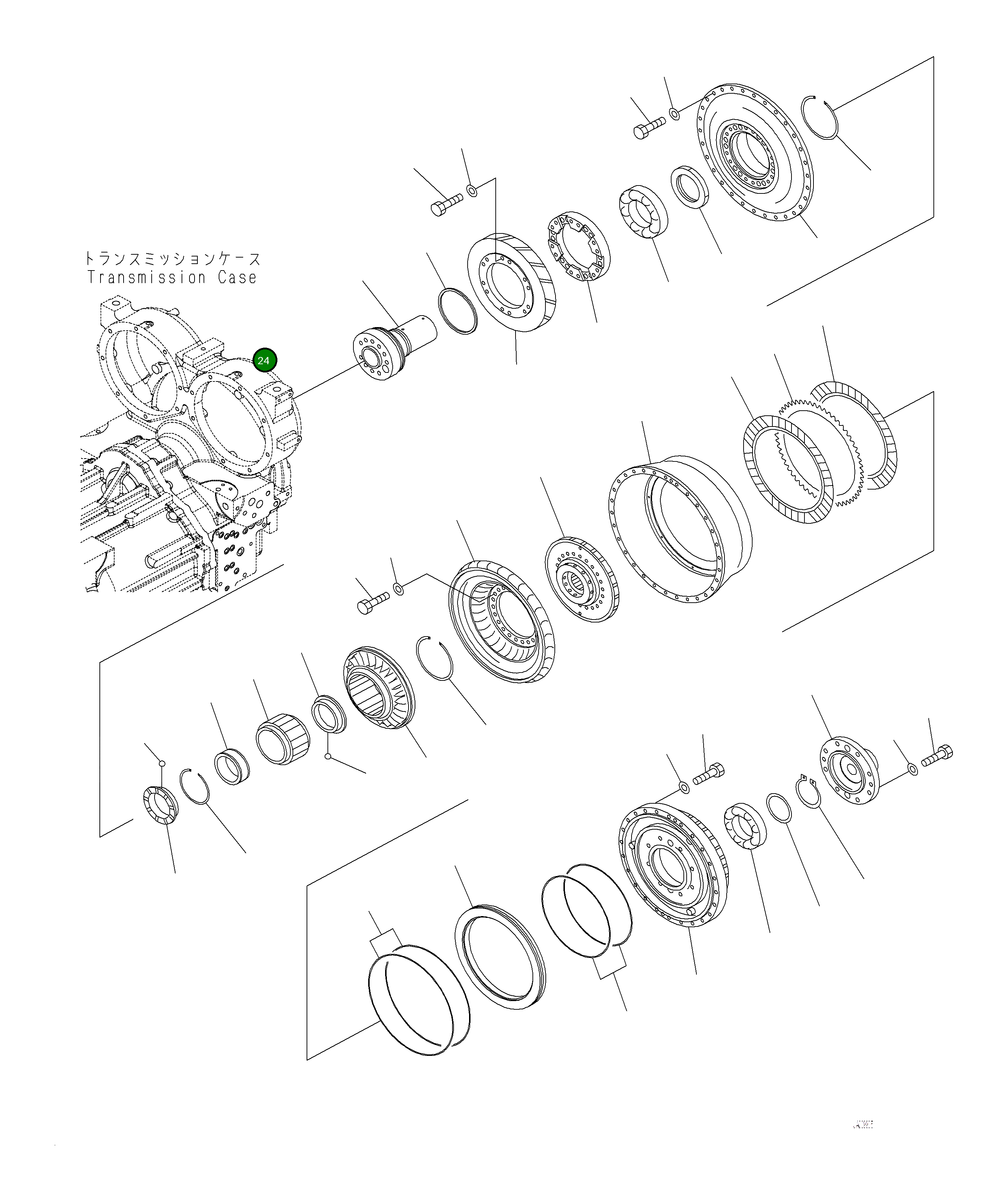 Корпус 711-47-77112 Komatsu