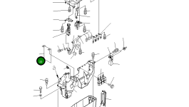 Лист 22U-43-23250 Komatsu