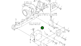 Кронштейн 6738-81-8470 Komatsu