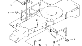 Кронштейн 20D-47-41490 Komatsu