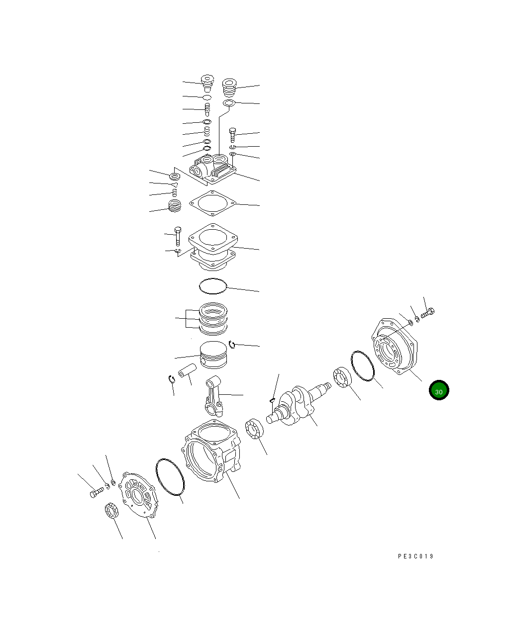 Колпак DK487073-0200 Komatsu