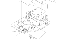 Лист 21W-54-33220 Komatsu