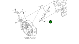 Кронштейн 6215-81-6420 Komatsu